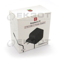 Raspberry Pi SC1408 : RPI 27W BLACK EU