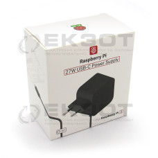 Raspberry Pi SC1408 : RPI 27W BLACK EU