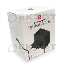 Raspberry Pi SC1412 : KSA-15E-051300-HE USB-C PSU EU BLACK