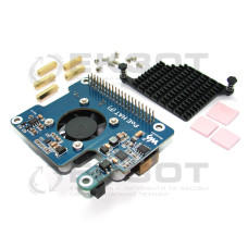 Плата розширення PoE HAT (F) (SKU: 26399)   Waveshare